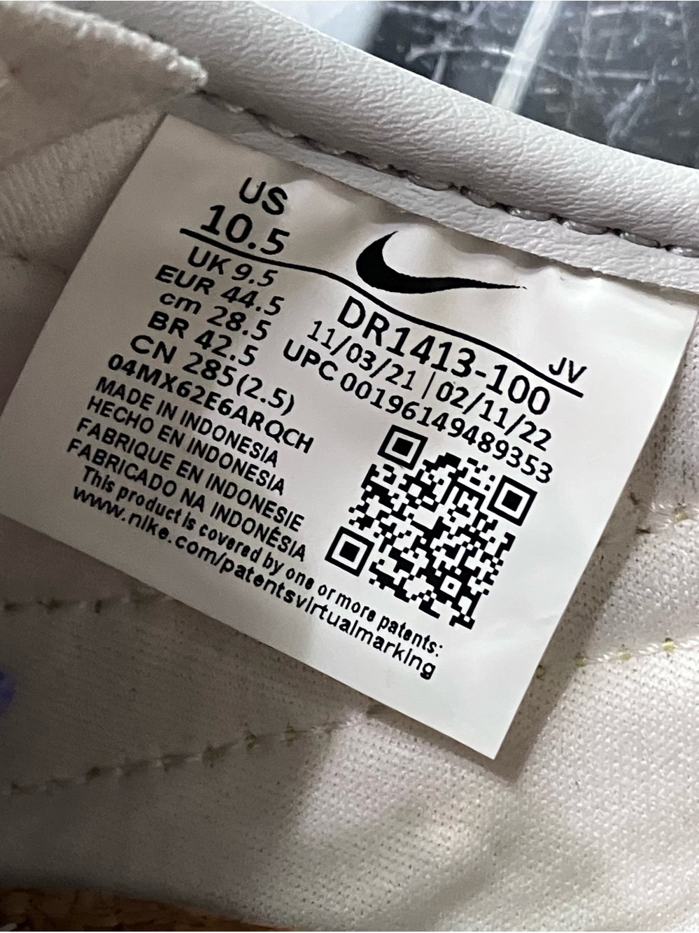 Nike Cortez Union Lemon Frost Size 10.5 - Picture 7 of 7